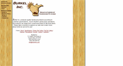 Desktop Screenshot of burkelinc.com
